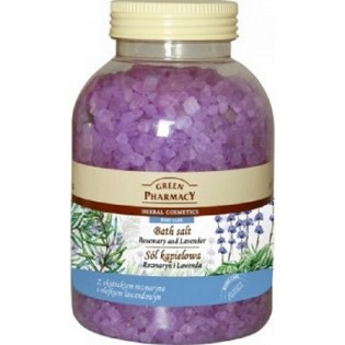 Green Pharmacy Άλατα Μπάνιου Rosemary and Lavender 1300g