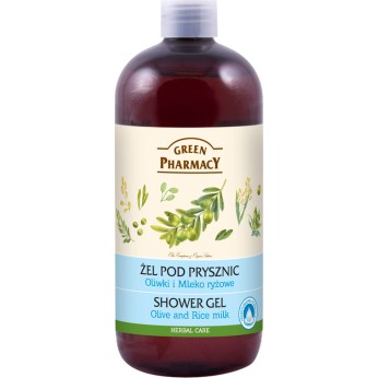 Green Pharmacy Shower Gel Olive Oil & Rice Milk 500ml