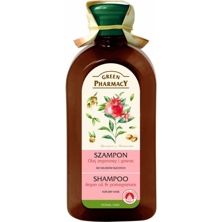Green Pharmacy Σαμπουάν Argan Oil & Pomegranate για Ξηρά Μαλλιά 350 ml