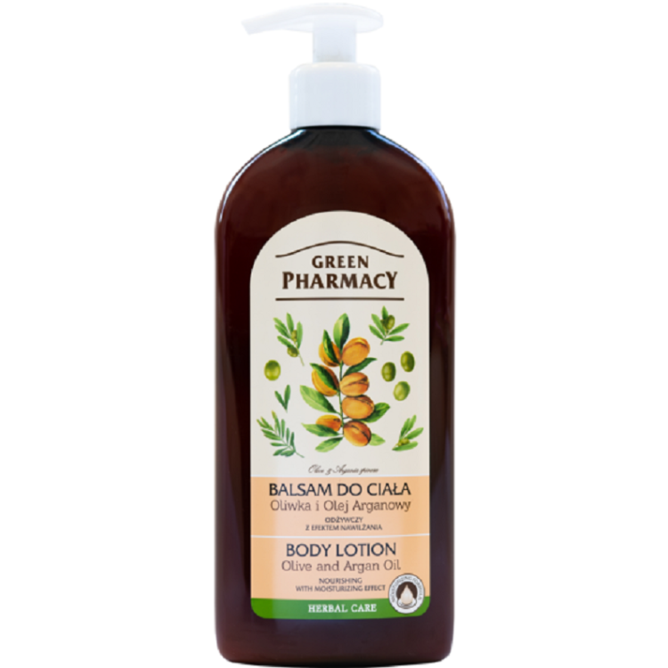 Green Pharmacy Γαλάκτωμα Σώματος Argan & Olive Oil 500ml