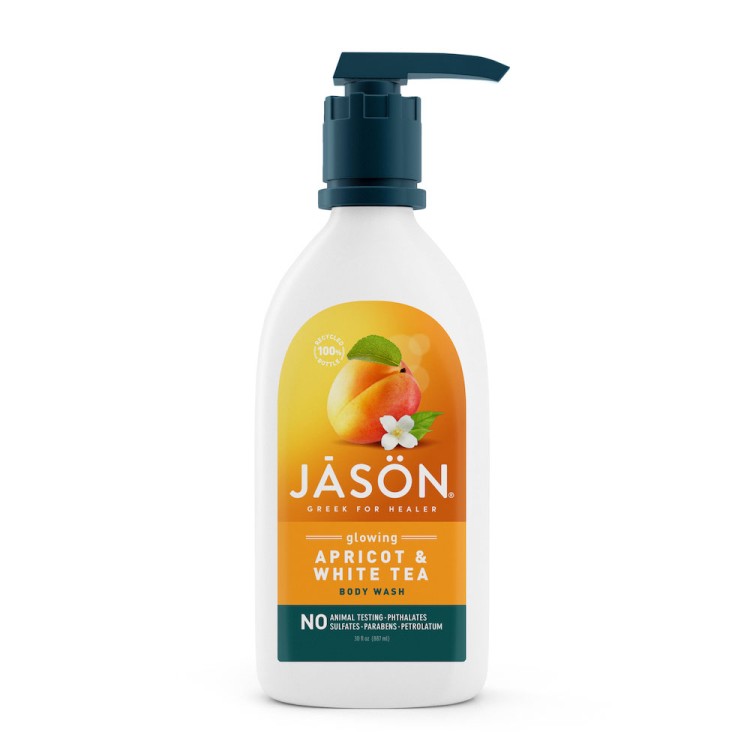 Jason Glowing Apricot Body Wash 887ml Αφρόλουτρα/Σαπούνια Σώματος
