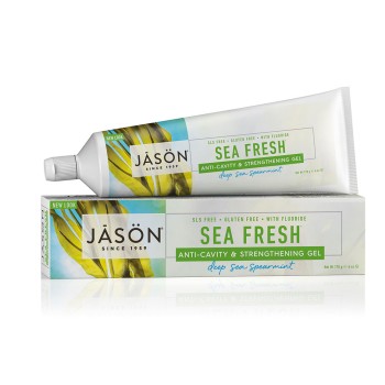 Jason Οδοντόκρεμα Sea Fresh Strengthening Toothpaste Deep Sea Spearmint 170gr