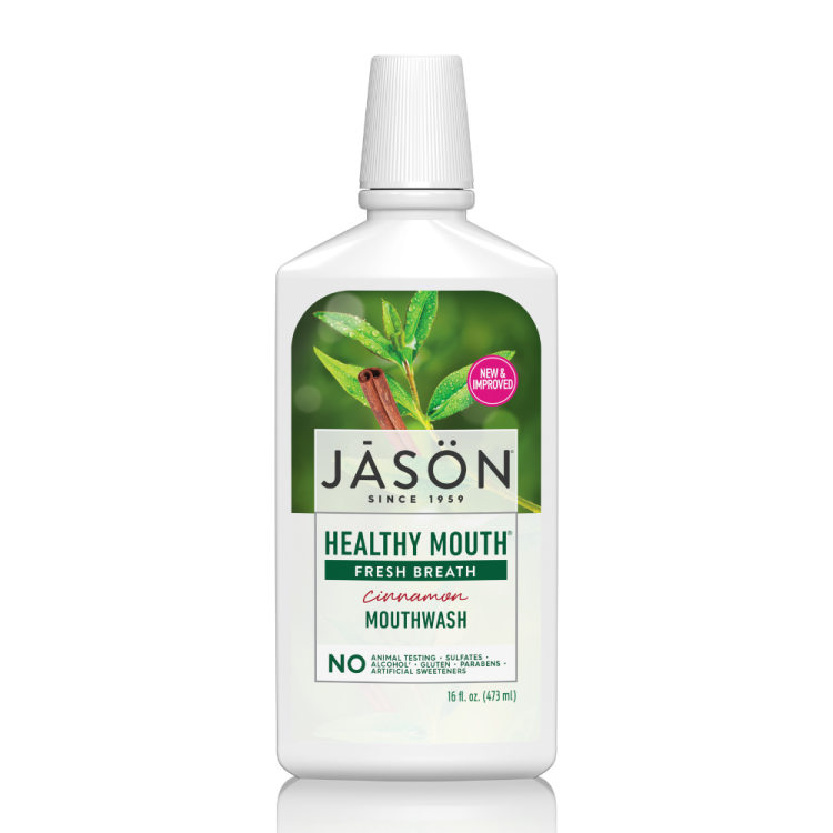 Jason Στοματικό διάλυμα HealthyMouth με Τεϊόδενδρο 473ml