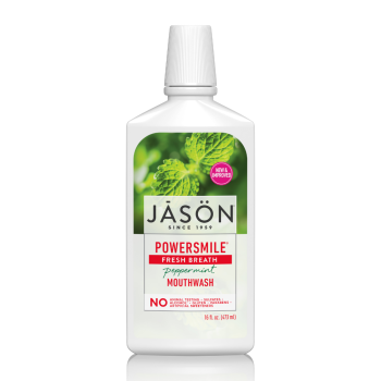 Jason Στοματικό διάλυμα Powersmile Brightening Peppermint 473ml