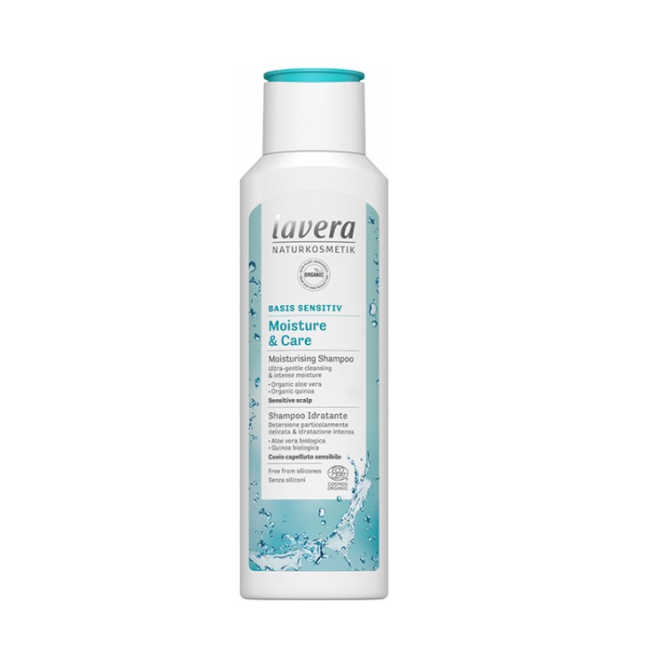 Lavera Basis Sensitiv Σαμπουάν Φροντίδας & Ενυδάτωσης 250ml Σαμπουάν