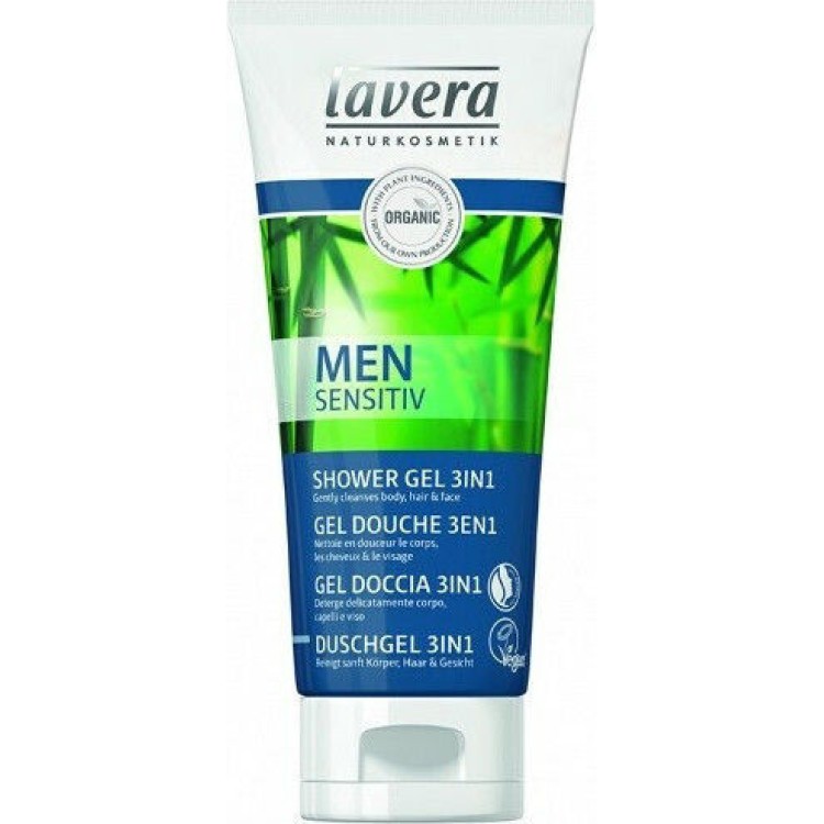 Lavera Men Sensitiv 3 in 1 Shower Shampoo 200ml 