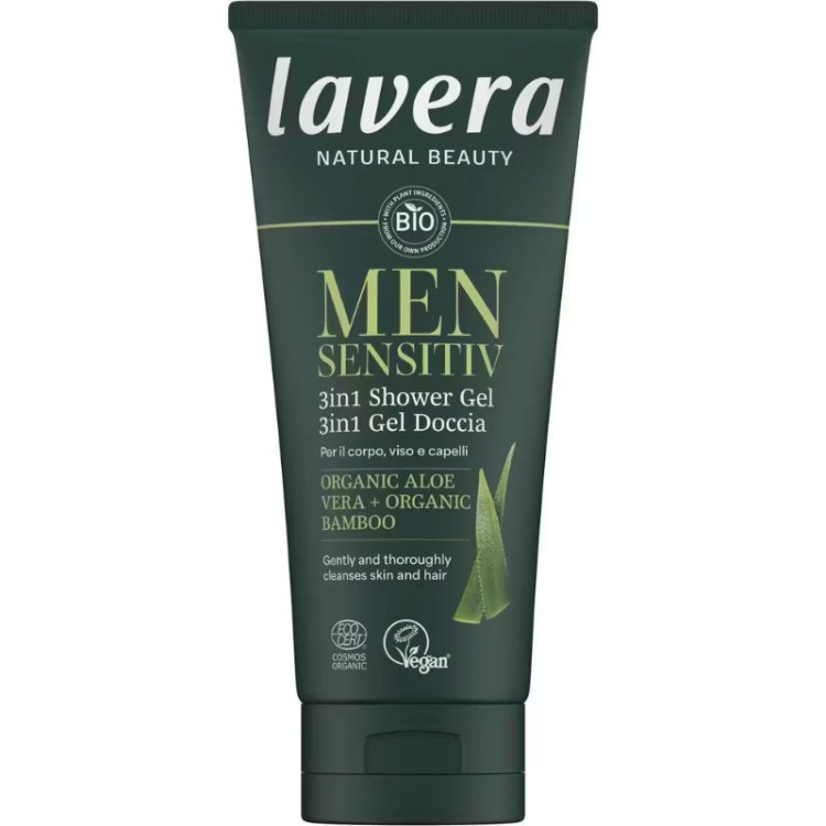 Lavera Men Sensitiv 3 σε 1 Shower Gel 200ml