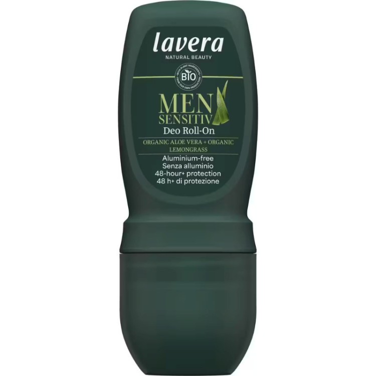 Lavera Men Sensitiv Αποσμητικό σε Roll-On Χωρίς Αλουμίνιο 50ml