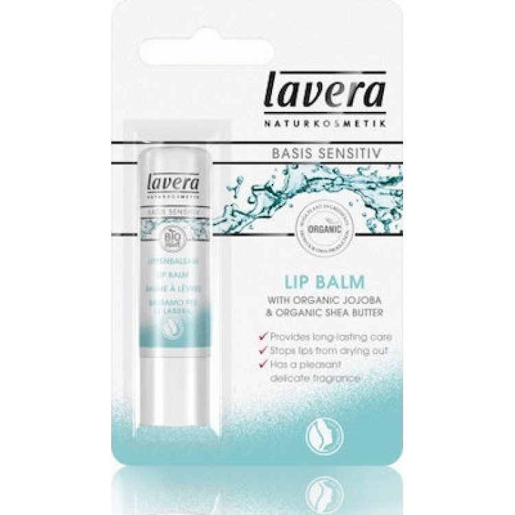 Lavera Lip Balm με βιολογική jojoba & βιολογικό βούτυρο shea 4,5gr
