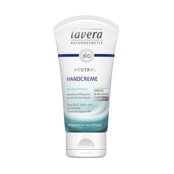 Lavera Ενισχυμένη Κρέμα Χεριών Neutral με βιολογικό νυχτολούλουδο & βιολογικό βούτυρο shea 50ml