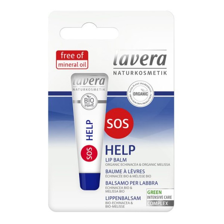 Lavera SOS Help Lip Balm 8ml Μάτια/Χείλη