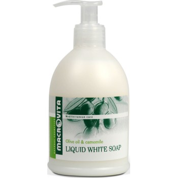 Macrovita Υγρό Λευκό Σαπούνι με Λάδι Ελιάς & Χαμομήλι 300ml
