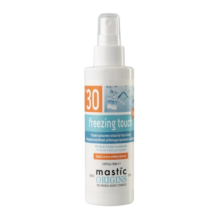 Mastic Origins Freezing Touch Αντηλιακό Γαλάκτωμα Προσώπου και Σώματος 150ml Αντηλικά/Αντικουνουπικά