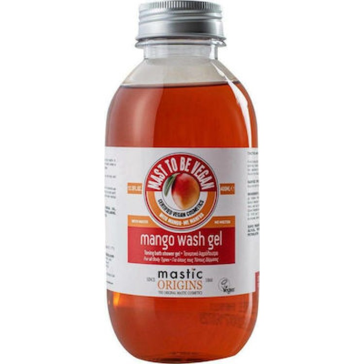Mastic Origins Mango Wash Gel 400ml Αφρόλουτρα/Σαπούνια Σώματος