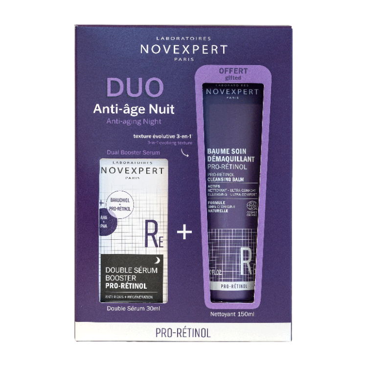Novexpert Promo Pro-Retinol Διπλός Ορός Booster 30ml & Cleansing Balm 150ml