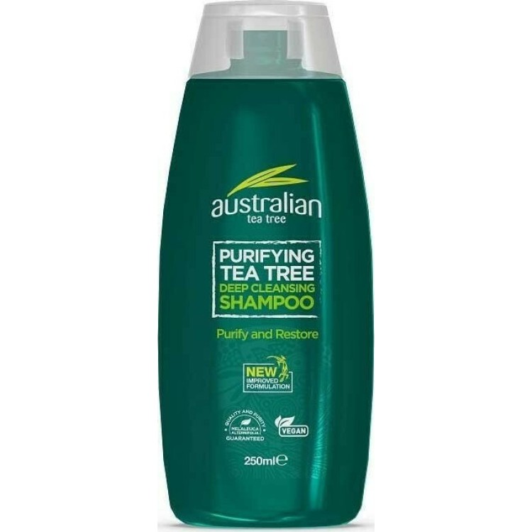 Optima Naturals Australian Tea Tree Deep Cleansing Shampoo 250ml
