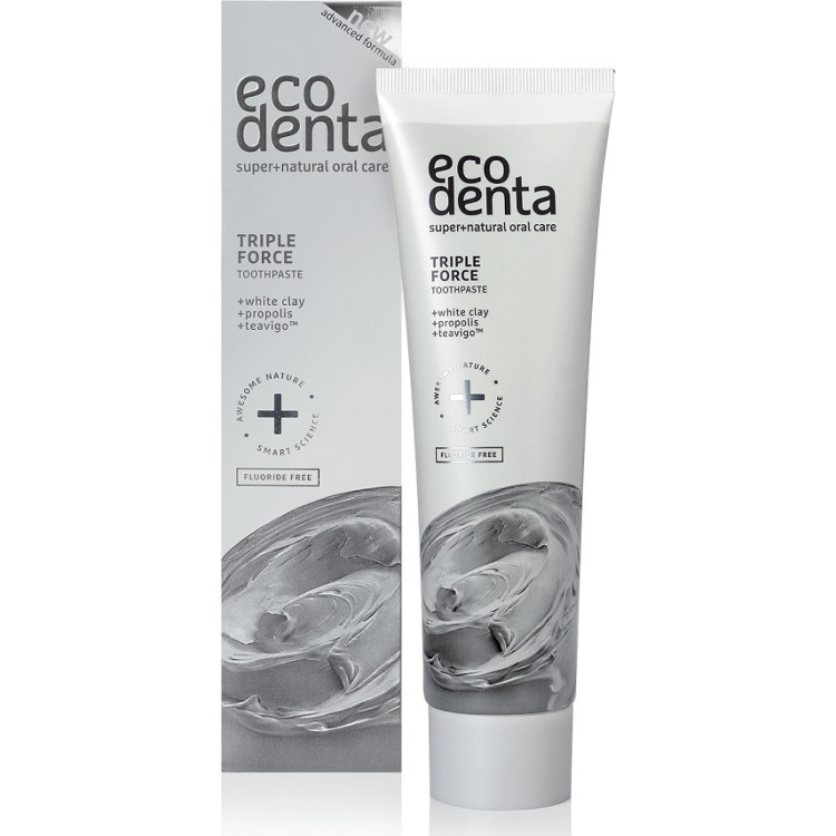 Ecodenta Triple Effect Toothpaste 100ml Στοματική Υγιεινή 