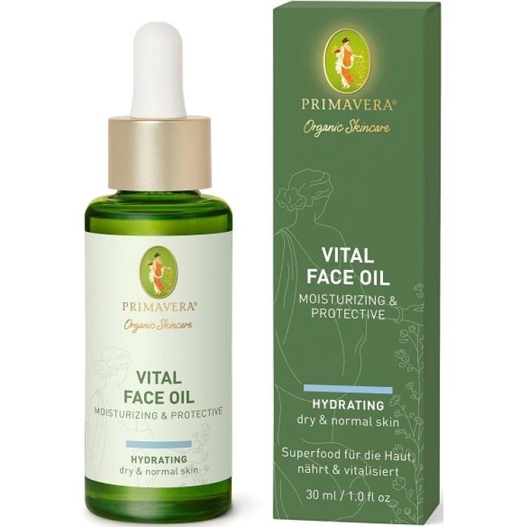 Primavera Hydrating Vital Face Oil 30ml 