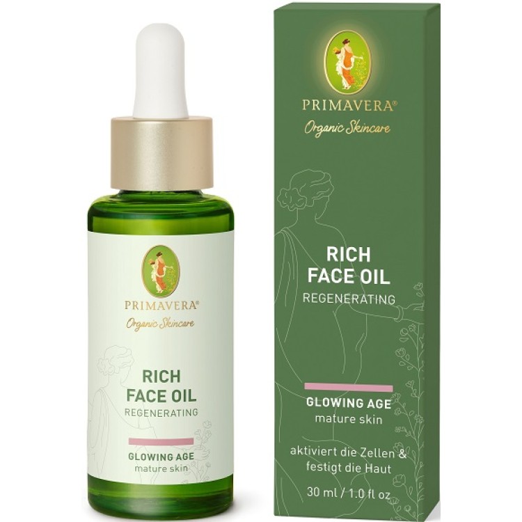 Primavera Glowing Age Rich Face Oil 30ml 
