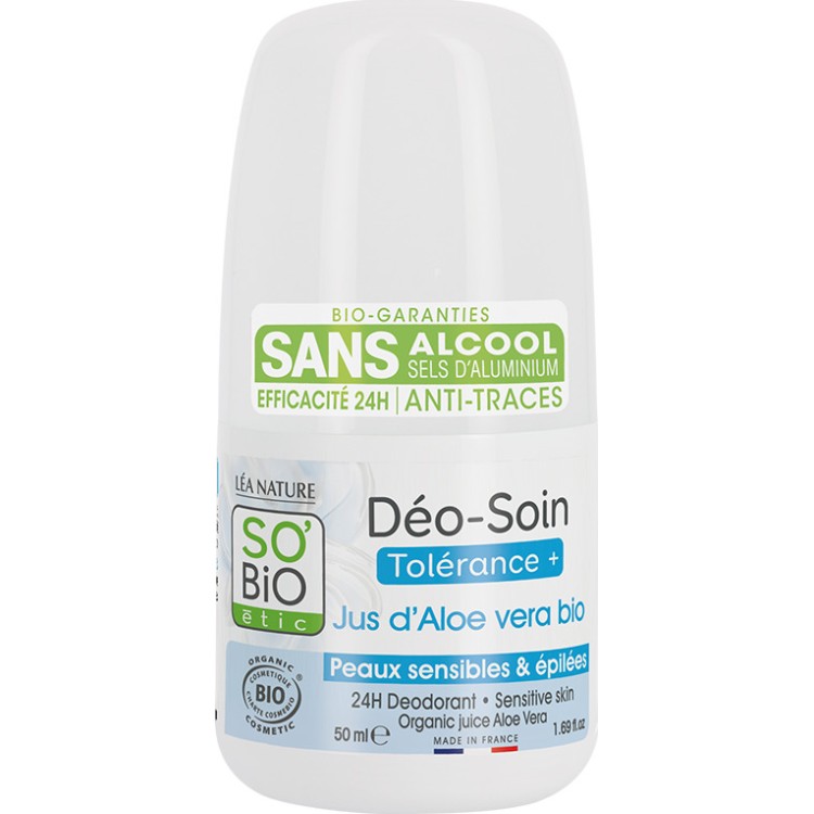 So Bio Αποσμητικό Roll-On με Αλόη 50ml