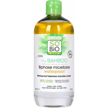 So Bio 2-Phase Micellar Λοσιόν Καθαρισμού με Μπαμπού και Moringa 500ml