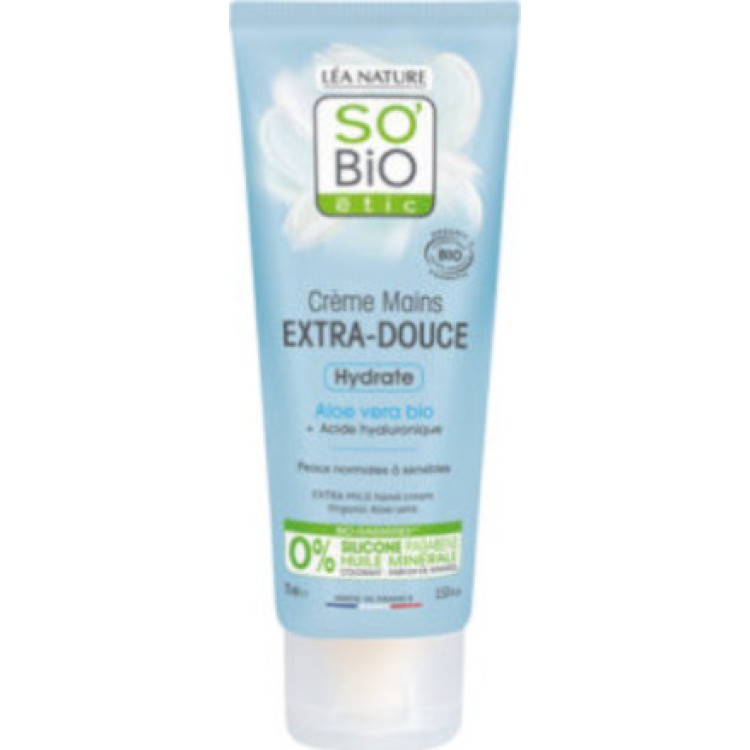 So Bio Etic Hydrate Ενυδατική Κρέμα Χεριών 75ml Κρέμες/Λάδια Σώματος