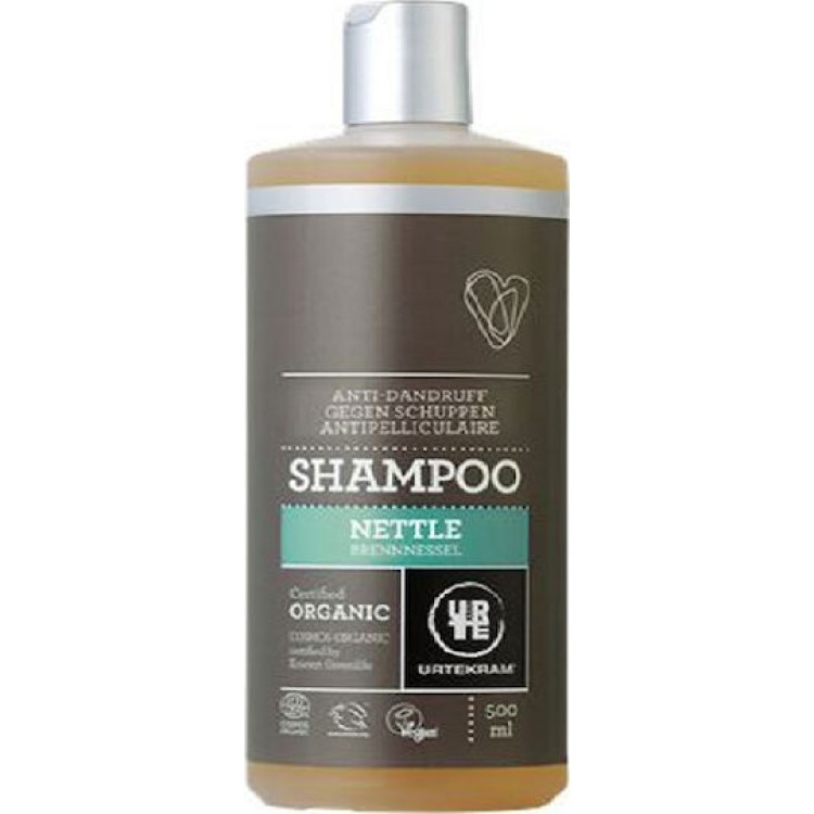 Urtekram Nettle Anti-Dandruff Σαμπουάν Με Τσουκνίδα Κατά της πιτυρίδας 500ml Σαμπουάν
