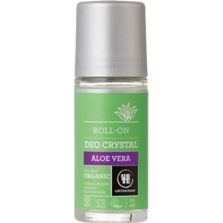 Urtekram Deo Crystal Aloe Vera Roll-On Organic 50ml