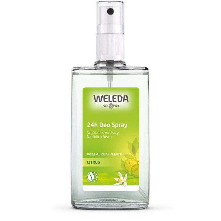 Weleda Citrus 24H Deo Spray Αποσμητικό Κίτρο Σε Σπρέι 100ml Αποσμητικά 