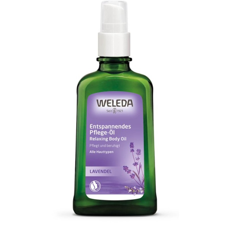 Weleda Lavender Χαλαρωτικό Λάδι Σώματος 100ml