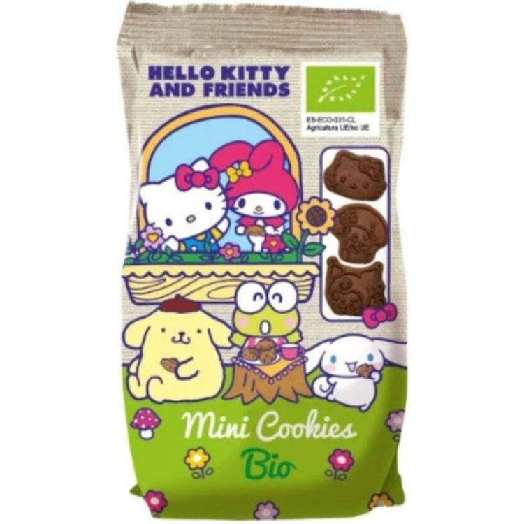 Βιολογικά Μπισκότα με Κακάο Hello Kitty Tasty & Unique 100gr