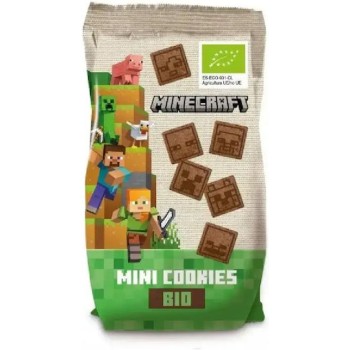 Βιολογικά Μπισκότα με Κακάο Minecraft Tasty & Unique 100gr