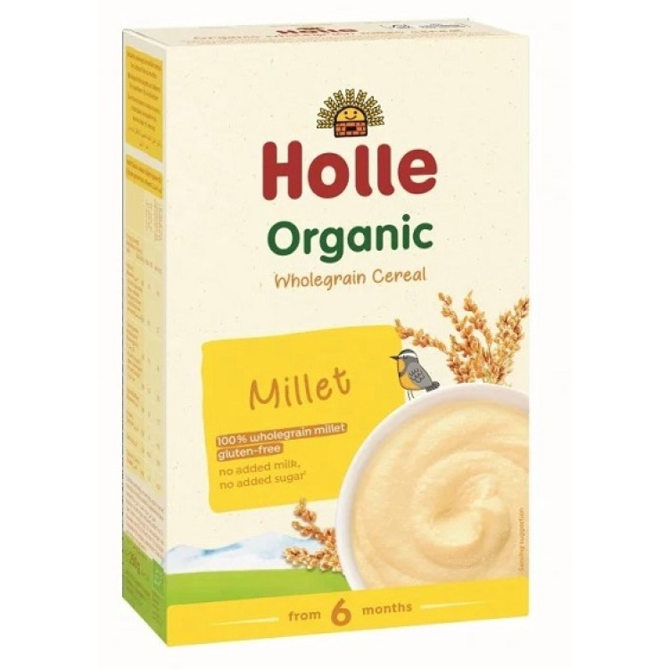Holle Βιολογική Βρεφική Kρέμα από Kεχρί 6+ Μηνών 250g  Παιδικές Τροφές/ Γάλα