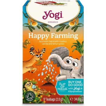 Yogi Tea Happy Farming 17 Φακελάκια 34gr 