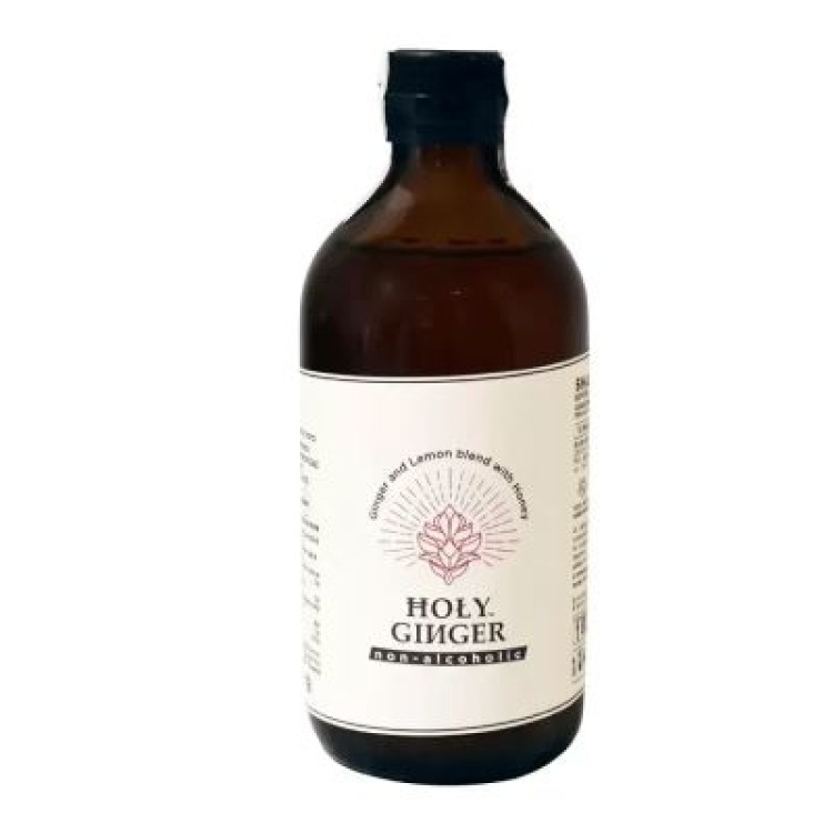 Holy Ginger Αναψυκτικό Πιπερόριζας με Μέλι & Λεμόνι Συμπυκνωμένο Χωρίς Ανθρακικό σε Μπουκάλι 1000ml