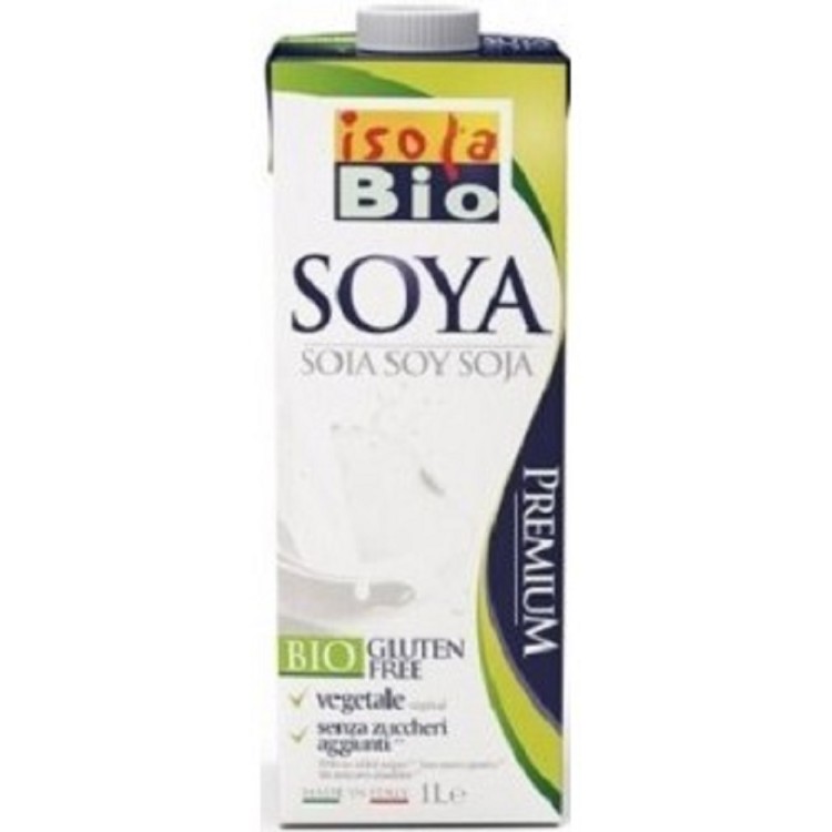 Isola Bio Βιολογικό Ρόφημα Σόγιας 1L Φυτικά Ροφήματα