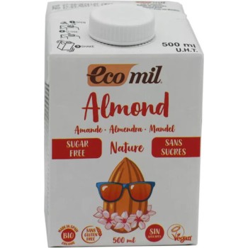 Ecomil Βιολογικό Φυτικό Γάλα Αμυγδάλου 500ml
