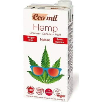 Ecomil Βιολογικό Ρόφημα Κάνναβης Χωρίς Ζάχαρη 1000ml