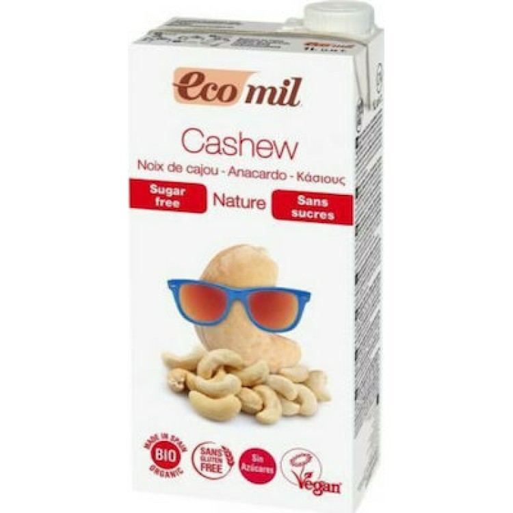 Ecomil Βιολογικό Φυτικό Γάλα Κάσιους 1000ml