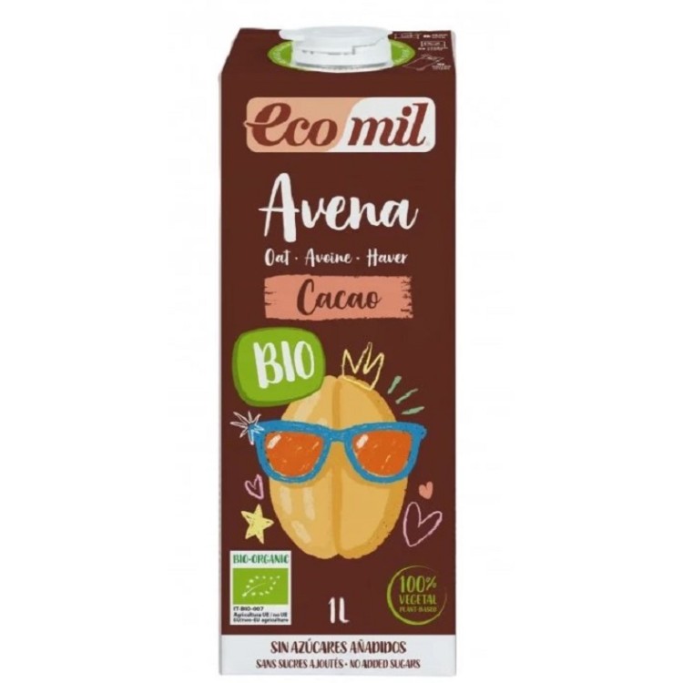 Ecomil Ρόφημα Βρώμης Με Κακάο 1000ml BIO