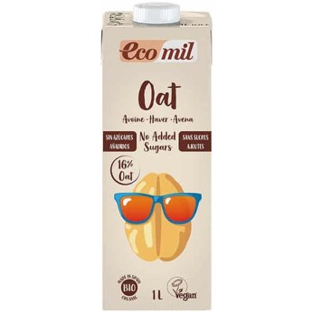Ecomil Βιολογικό Ρόφημα Βρώμης Χωρίς Ζάχαρη 1000ml