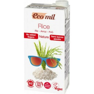 Ecomil Βιολογικό Φυτικό Γάλα Ρυζιού Χωρίς Ζάχαρη 1000ml