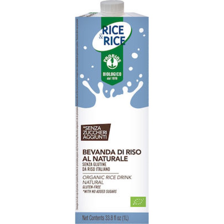 Probios Ρόφημα Ρυζιού Βιολογικό 1000ml Φυτικά Ροφήματα