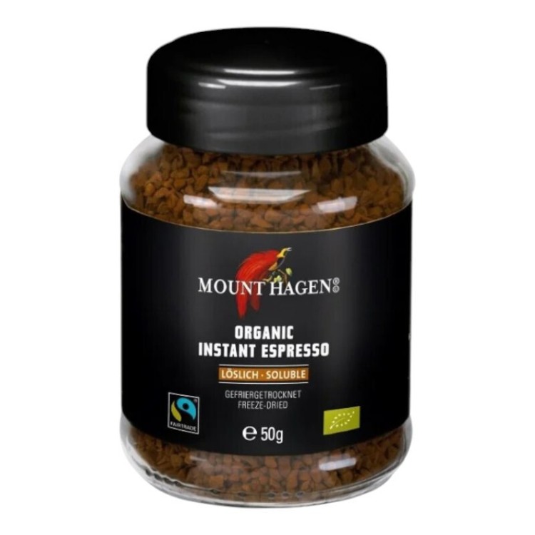 Mount Hagen Καφές Στιγμιαίος Espresso 50g Καφές & Υποκατάστατα