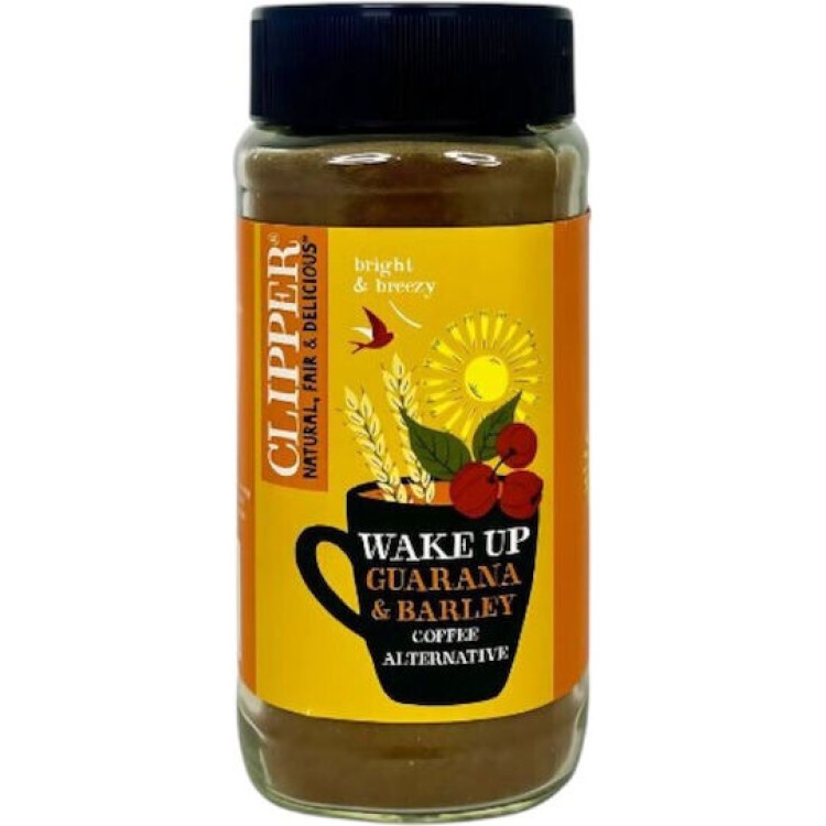 Clipper Wake Up Υποκατάστατο Καφέ με Κριθάρι & Γκουαρανά 125γρ
