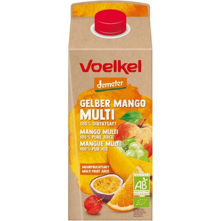 Voelkel Χυμός Μάνγκο και φρούτα 750ml BIO Ροφήματα & Superfoods