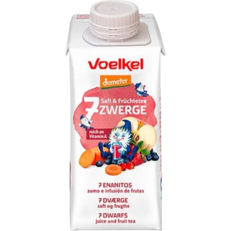 Voelkel Χυμός Φρούτων 7 Νάνοι 200ml Χυμοί -Αναψυκτικά