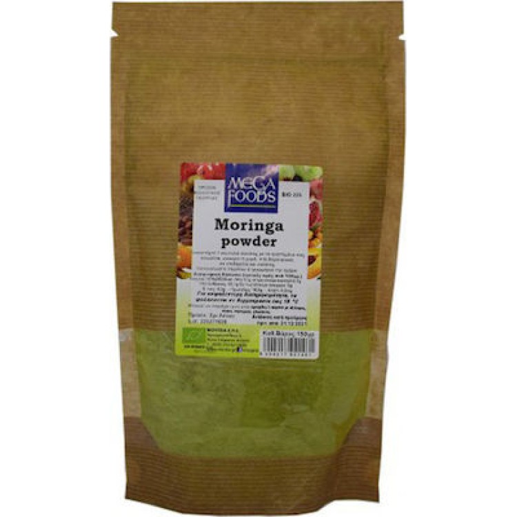 Mega Foods Moringa Σκόνη 150gr