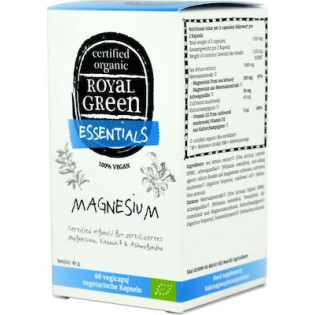 Royal Green Magnesium 60 φυτικές κάψουλες