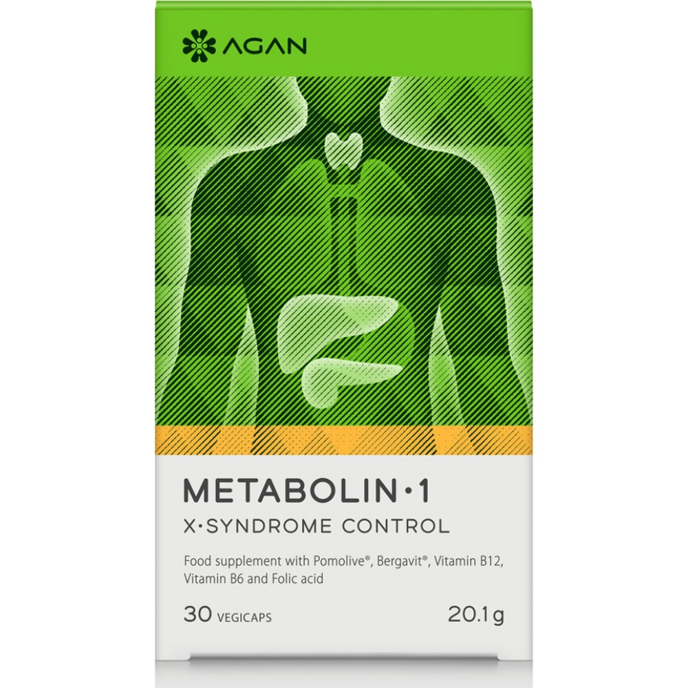 Agan Metabolin 1 30 φυτικές κάψουλες